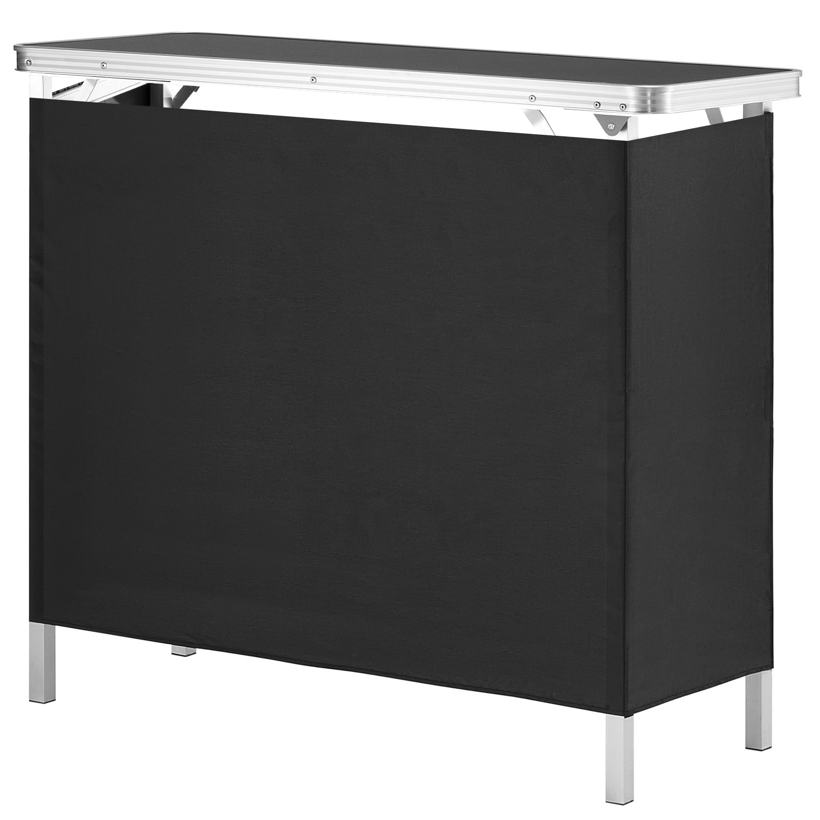 Folding Portable Bar Table For Exhibition And Events With Carry Case_voghion.com